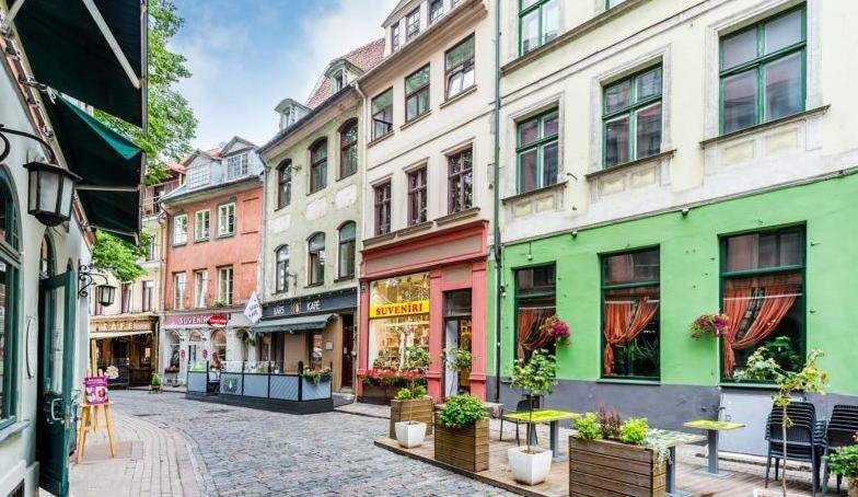 Apartmán Doma Square Penthouse, In The Heart Of Old Town Riga Exteriér fotografie